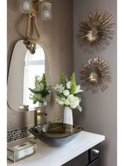 White And Silver Marble Design Vase " From Pops Of Color Home Collection" -Home Essentials Shop 033 CLaurieperez.com D5A0638 new