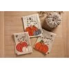 Rustic Embroidered Fall Pumpkin Dish Towel (3 Styles) -Home Essentials Shop 41500136 4 new