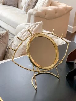 Evil Eye Table Top Mirror With Stand (2 Colors) -Home Essentials Shop 5d5d9786f87ee8e9b6607391 IMG 9621 new