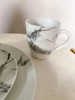 Metallic Marbled 16 Piece Dinner Set -Home Essentials Shop 76AE1752 4CEB 4D48 B69F C59068B305F3 new