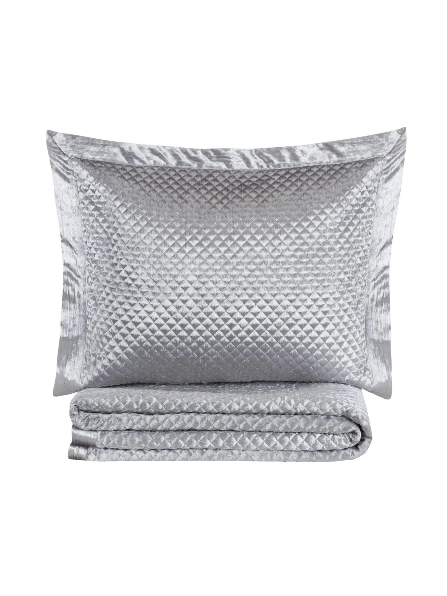 Amani Grey Quilt Set (2 Sizes) 4 Amani Grey Quilt Set (2 Sizes) - Image 2