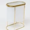 White Planter W/ Gold Stand -Home Essentials Shop DD5A5419 1 new