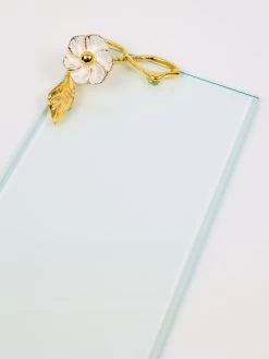 Small Rectangular Glass Tray From The Julia Flower Collection -Home Essentials Shop DD5A6417 new