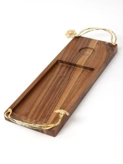 Wooden Tray With Glass Bowl From The Hydrangea Collection 6 Wooden Tray With Glass Bowl From The Hydrangea Collection -Home Essentials Shop DD5A9847 Edit new