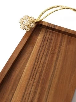 Wooden Tray With Glass Bowl From The Hydrangea Collection -Home Essentials Shop DD5A9848 Edit new 1