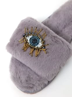 Beaded Evil Eye Slides (2 Colors, 3 Sizes) -Home Essentials Shop DD5A9870 Edit new