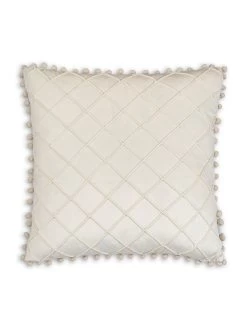 Diamond Beige Pillow - 20" X 20"