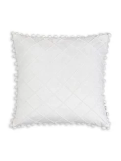 Diamond White Pillow - 20" X 20"