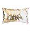 Elise Ivory Gold Pillow - 14" X 20"