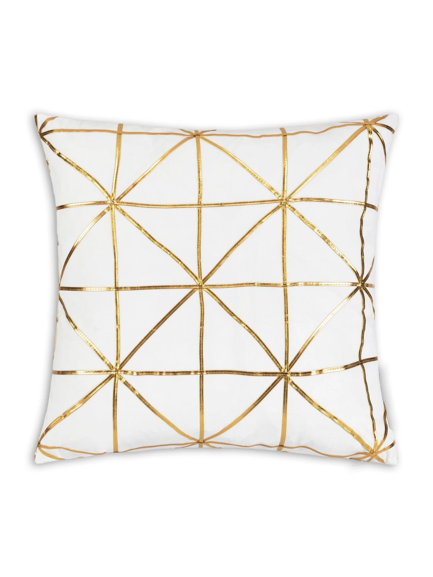 Sera Ivory Gold Pillow - 20" X 20" 3 Sera Ivory Gold Pillow - 20" X 20"