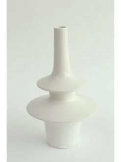 White Ceramic Vase -Home Essentials Shop FarahDrop7Apr2021 9849 new