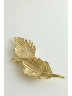 Double Metal Leaf Tray (2 Colors) -Home Essentials Shop FarahDrop7Apr2021 9881 new