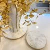 Marble Lazy Susan WithGold Organic Edge (2 Sizes) -Home Essentials Shop IMG 0165