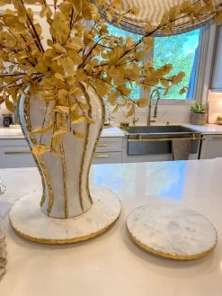 Marble Lazy Susan WithGold Organic Edge (2 Sizes) -Home Essentials Shop IMG 0169 90a02e6a 3bcf 4ca0 9c25 a97db43b4f9a 1
