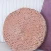 Blush Woven Velvet Round Pillow -Home Essentials Shop IMG 0282 new