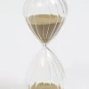Glass Hourglass With Gold Sand -Home Essentials Shop IMG 0317 new
