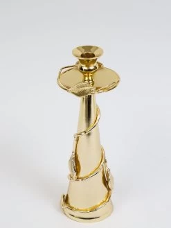 Gold Candle Holder Leaf Design (2 Sizes) -Home Essentials Shop IMG 0325 030fa960 9f02 4a64 9741 377367d6b317 new