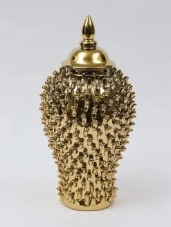 Gold Studded Ginger Jar (3 Sizes) -Home Essentials Shop IMG 0391 2 new