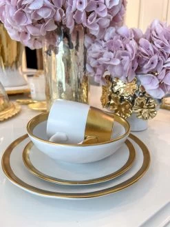 Gold And White 4 Piece Place Setting -Home Essentials Shop IMG 0401 new