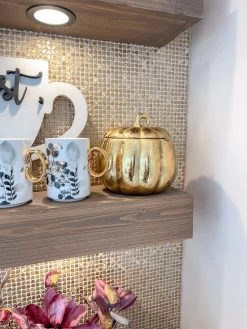 Gold Ceramic Pumpkin Container -Home Essentials Shop IMG 0629 new