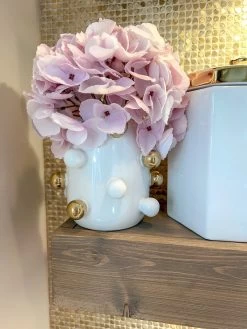 White & Gold Ceramic Studded Vase (3 Sizes) -Home Essentials Shop IMG 0962 1 new