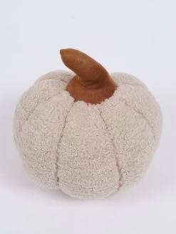 Beige Sherpa Pumpkin Pillow -Home Essentials Shop IMG 1452 1 .2 new