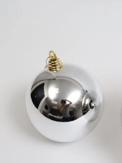 Oversized Silver Ornament (2 Sizes) -Home Essentials Shop IMG 1565 new