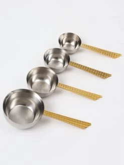 Measuring Cups With Mosaic Design Gold Handle -Home Essentials Shop IMG 1660 2 new