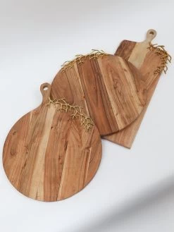Round Wood Charcuterie Board With Textured Design " From Pops Of Color Home Collection" -Home Essentials Shop IMG 1751 c41d9c1a cf4e 436a b1d3 74a9f5916632 1
