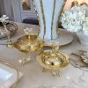 Gold Metal Dish From The White Jeweled Flower Collection (2 Sizes) -Home Essentials Shop IMG 1909 new