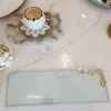 Rectangular Glass Tray From The White Jeweled Flower Collection -Home Essentials Shop IMG 1938 new