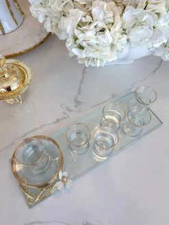 Rectangular Glass Tray From The White Jeweled Flower Collection -Home Essentials Shop IMG 1971 342f339f eae2 4266 88c2 2decb631ed33 new 1
