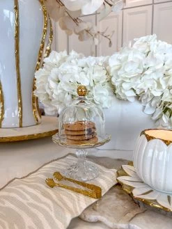 Glass Stand With Gold Top (3 Sizes) 19 Glass Stand With Gold Top (3 Sizes) -Home Essentials Shop IMG 2059