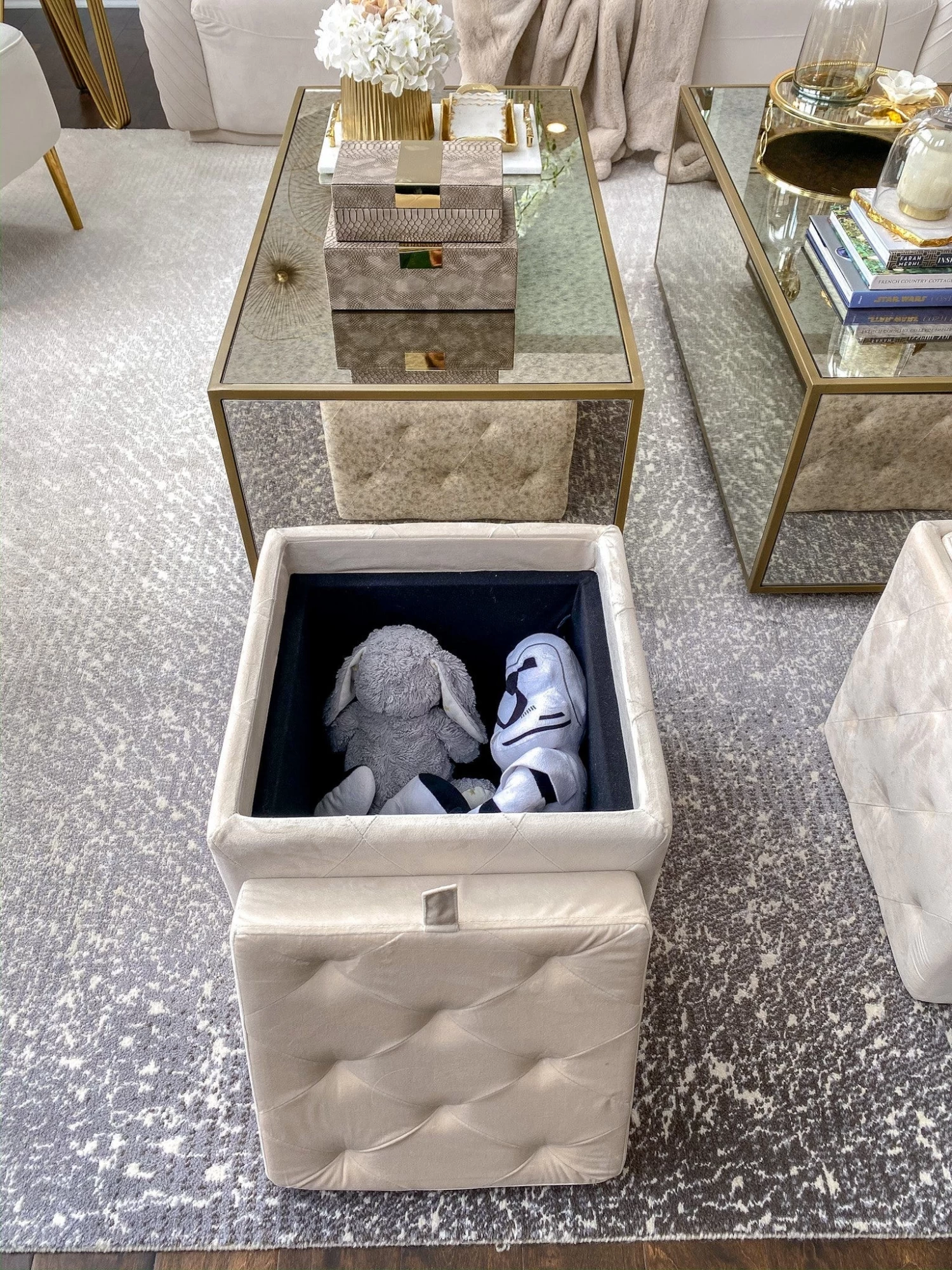 Genevieve Storage Ottoman (3 Colors) 4 Genevieve Storage Ottoman (3 Colors) - Image 2