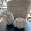 Silver Spiked Pumpkin (2 Sizes) -Home Essentials Shop IMG 2352 new