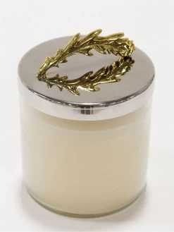 Silver And Gold Detailed Lid Candle- Unscented (6 Styles) -Home Essentials Shop IMG 2684 1 new