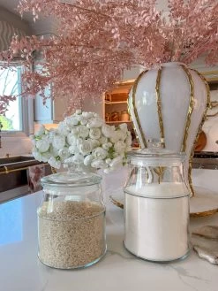 Round Airtight Glass Canister (2 Sizes)