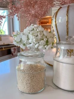 Round Airtight Glass Canister (2 Sizes) -Home Essentials Shop IMG 3013 new 1