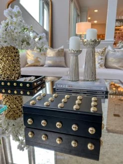 Studded Decorative Wood Boxes (4 Colors) -Home Essentials Shop IMG 3086 new