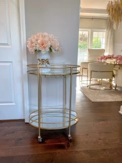 White Ceramic Vase With Stunning Gold Floral Detailed Center -Home Essentials Shop IMG 3260 369603e8 ecac 44fd ab5b 6254344ee559 new 1