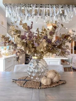 36" Tan Two-Tone Eucalyptus Stem