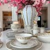 Set Of 4 White Bowls With Ornate Gold Trim -Home Essentials Shop IMG 4652 563212a1 d5aa 4a21 9971 cecfe1b1edf0 new