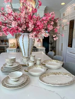 White Serving Bowl With Gold Ornate Trim (2 Sizes) -Home Essentials Shop IMG 4655 24b6c6ba ea8a 4ec8 9af8 9cd356ace1d2 new