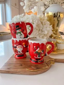 Snowy Holiday Mugs (3 Styles)