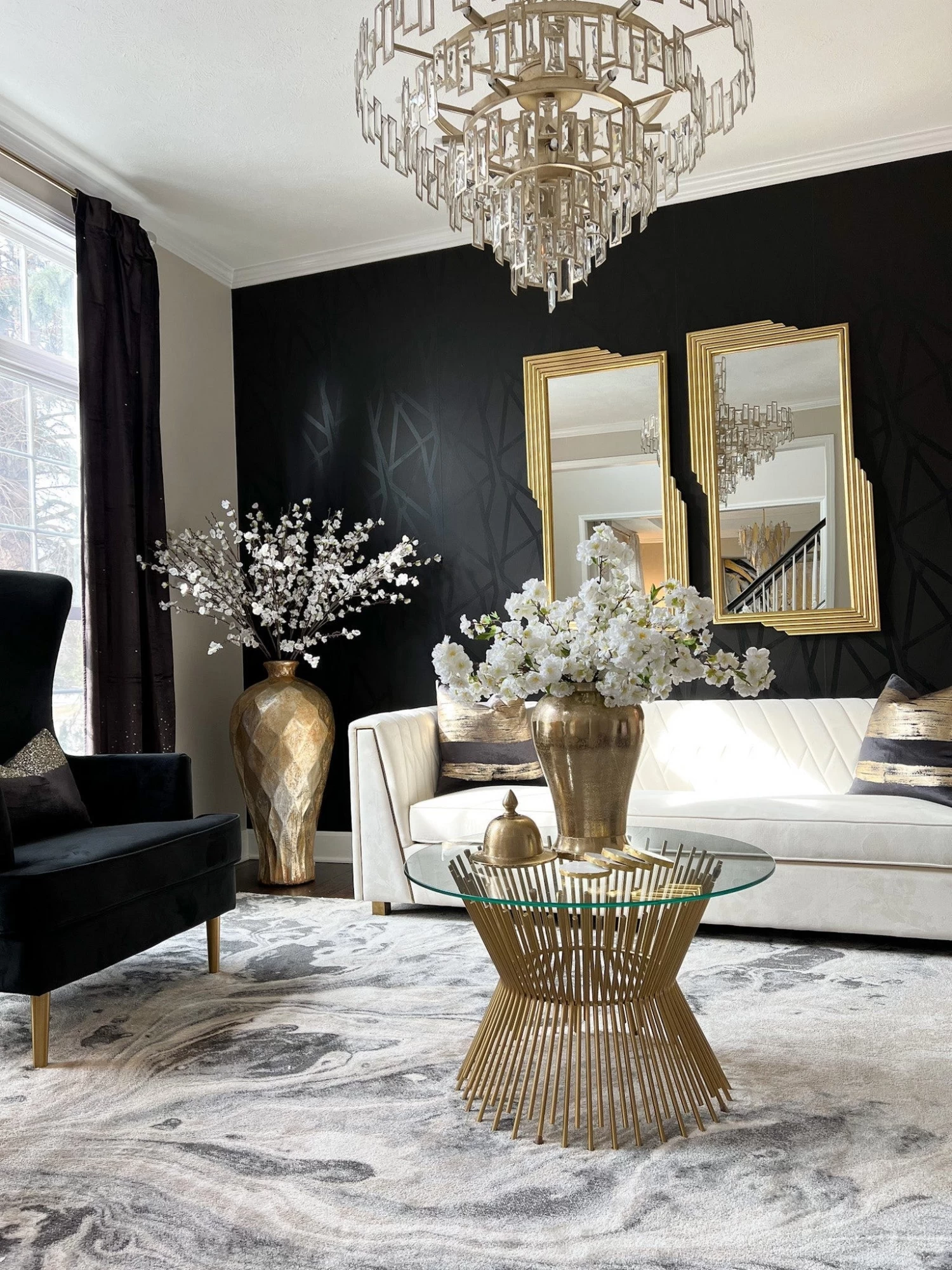 50" Tall Cherry Blossom Stem (2 Colors) 7 50" Tall Cherry Blossom Stem (2 Colors) - Image 5