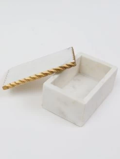 White Marble Decorative Box -Home Essentials Shop IMG 5878 new