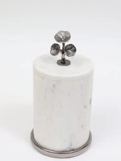 Marble Canisters With Floral Design Lid (2 Colors, 3 Sizes) 23 Marble Canisters With Floral Design Lid (2 Colors, 3 Sizes) -Home Essentials Shop IMG 6106 new