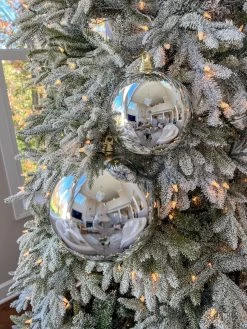 Oversized Silver Ornament (2 Sizes)