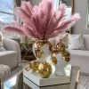 Gold Geometric White And Gold Ginger Jar (3 Sizes) 1 Gold Geometric White And Gold Ginger Jar (3 Sizes) -Home Essentials Shop IMG 6538 1 new