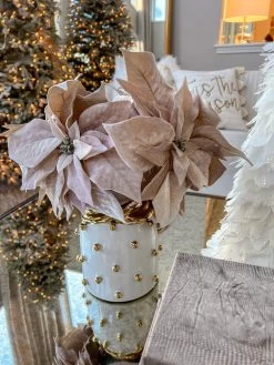 White Ceramic Gold Studded Lidded Jar With Elegant Gold Details (3 Sizes) -Home Essentials Shop IMG 6640 8ba5362b 7433 407b b5df f00c89775a7d new